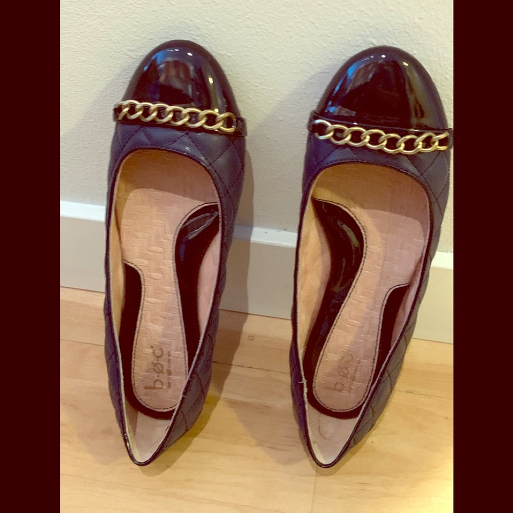 BOC Born Concept Quilted Navy Flat